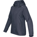 Navy Blue - Side - Stormtech Womens-Ladies Nautilus Performance Shell Jacket