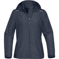 Navy Blue - Front - Stormtech Womens-Ladies Nautilus Performance Shell Jacket