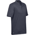 Navy Blue - Side - Stormtech Mens Eclipse H2X-Dry Pique Polo