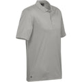 Cool Silver - Side - Stormtech Mens Eclipse H2X-Dry Pique Polo