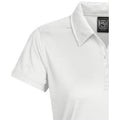 White - Back - Stormtech Womens-Ladies Eclipse H2X-Dry Pique Polo