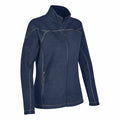 Navy Blue - Side - Stormtech Womens-Ladies Reactor Fleece Shell Jacket
