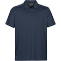 Navy-Graphite - Front - Stormtech Mens Inertia Sport Polo Shirt