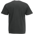 Graphite - Back - Mens Value Short Sleeve Casual T-Shirt