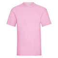Pastel Pink - Front - Mens Value Short Sleeve Casual T-Shirt