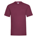 Oxblood - Front - Mens Value Short Sleeve Casual T-Shirt