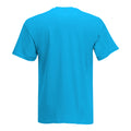 Cyan - Back - Mens Value Short Sleeve Casual T-Shirt