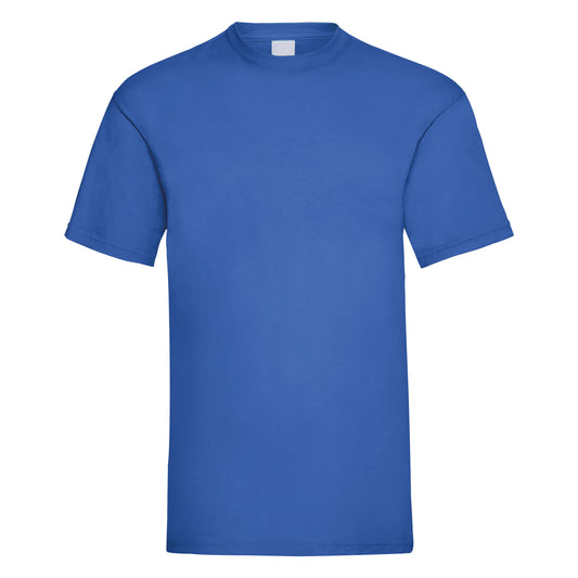 Cobalt - Front - Mens Value Short Sleeve Casual T-Shirt