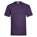 Grape - Front - Mens Value Short Sleeve Casual T-Shirt