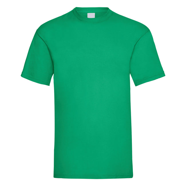 Green - Front - Mens Value Short Sleeve Casual T-Shirt