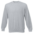 Grey - Front - Mens Jersey Sweater