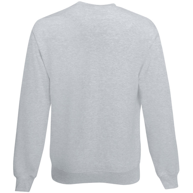 Grey - Back - Mens Jersey Sweater