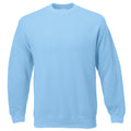 Light Blue - Front - Mens Jersey Sweater