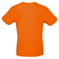 Orange - Back - B&C Mens #E150 Tee