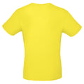 Solar Yellow - Back - B&C Mens #E150 Tee