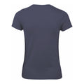 Navy - Back - B&C Womens-Ladies #E150 Tee