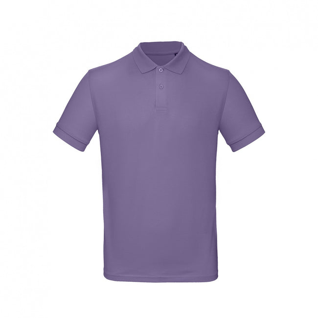 Millennial Lilac - Back - B&C Mens Inspire Polo
