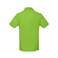 Orchid Green - Side - B&C Mens Inspire Polo
