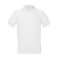 Snow - Front - B&C Mens Inspire Polo