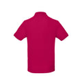 Raspberry Sorbet - Back - B&C Mens Inspire Polo