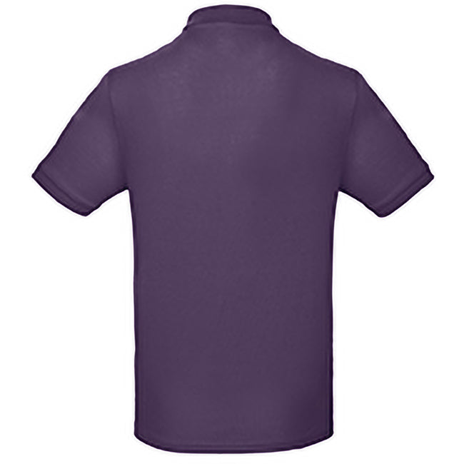 Ultraviolet - Back - B&C Mens Inspire Polo