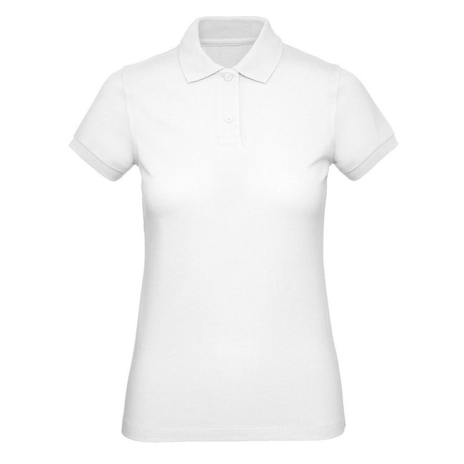 Snow - Front - B&C Womens-Ladies Inspire Polo