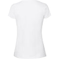 Snow - Back - Fruit Of The Loom Womens-Ladies Ringspun Premium T-Shirt
