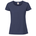 Ultramarine - Front - Fruit Of The Loom Womens-Ladies Ringspun Premium T-Shirt