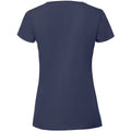 Ultramarine - Back - Fruit Of The Loom Womens-Ladies Ringspun Premium T-Shirt