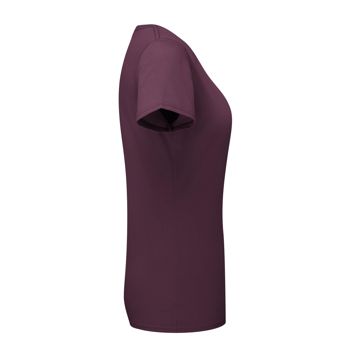 Dark Plum - Lifestyle - Fruit Of The Loom Womens-Ladies Ringspun Premium T-Shirt