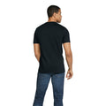 Black - Back - Anvil Mens Fashion T-Shirt