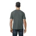 Charcoal - Back - Gildan Mens Fashion T-Shirt