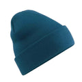 Petrol - Front - Beechfield Unisex Adults Original Cuffed Beanie