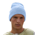 Sky Blue - Back - Beechfield Unisex Adults Original Cuffed Beanie