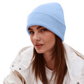Sky Blue - Side - Beechfield Unisex Adults Original Cuffed Beanie