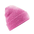 Blush - Side - Beechfield Unisex Adults Original Cuffed Beanie