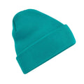 Emerald - Front - Beechfield Unisex Adults Original Cuffed Beanie