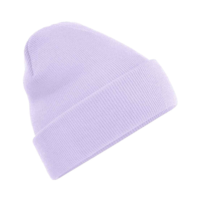 Lavender - Front - Beechfield Unisex Adults Original Cuffed Beanie