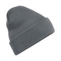 Graphite - Front - Beechfield Unisex Adults Original Cuffed Beanie