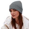Graphite - Side - Beechfield Unisex Adults Original Cuffed Beanie