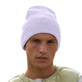 Lavender - Back - Beechfield Unisex Adults Original Cuffed Beanie