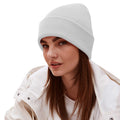 Light Grey - Back - Beechfield Unisex Adults Original Cuffed Beanie