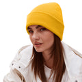 Mustard - Back - Beechfield Unisex Adults Original Cuffed Beanie