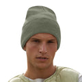 Olive - Back - Beechfield Unisex Adults Original Cuffed Beanie