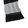 Kelly Green-White - Front - Beechfield Adults Unisex Varsity Scarf