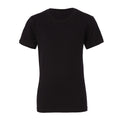 Black - Front - Bella + Canvas Youth Jersey Short Sleeve Tee