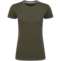 Military Green - Front - SG Womens-Ladies Perfect Print Tee