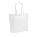 White - Front - Westford Mill Premium Cotton Maxi Tote Bag