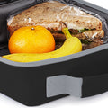 Black - Side - Quadra Lunch Cooler Bag