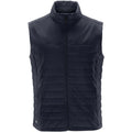 Navy Blue - Front - Stormtech Mens Quilted Nautilus Vest-Gilet